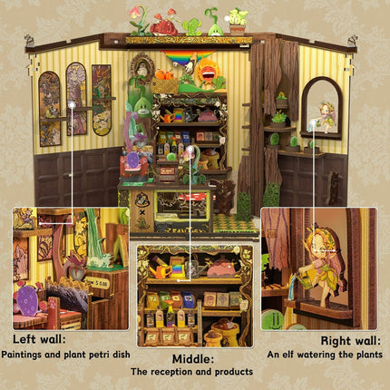 Mini Magical Shop Fantasy Plant Shop