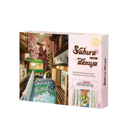 Sakura Densya DIY Book Nook