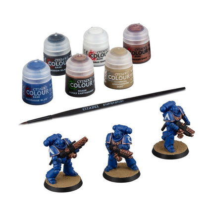 Space Marines infernus marines + Paints Set