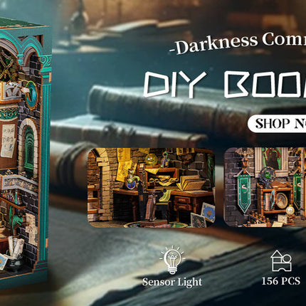 Book Nook DIY Darkness Common Room