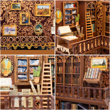 DIY Book Nook Eternal Bookstore