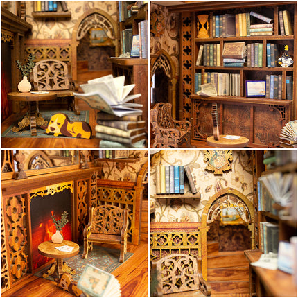 DIY Book Nook Eternal Bookstore