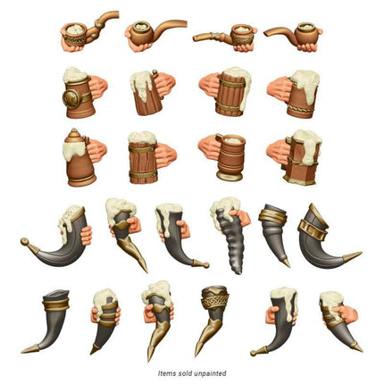 3D Print - Miscellaneous - Beer Mugs & Horns