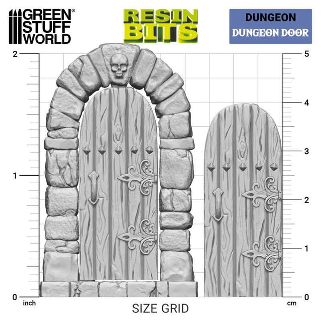 3D Print set - Dungeon Doors