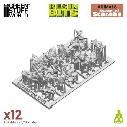 3D print sets Swarm of Scarabs