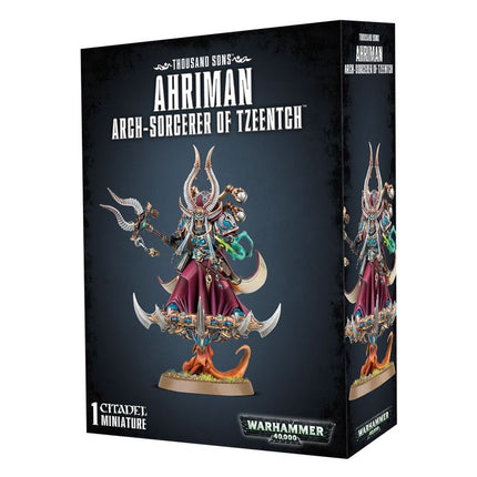 40K Thoudand Sons: Ahriman Arch sorcerer of Tzeentch