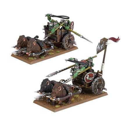 Orc & Goblin tribes: Orc Boar Chariots