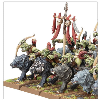 Orc & Goblin tribes: Goblin Wolf Rider Mob