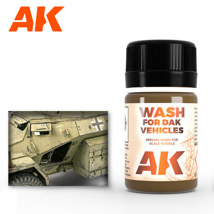 Wash For Afrika Korps Vehicles