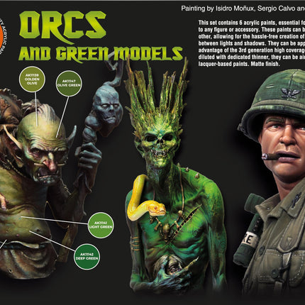 Orcs And Green Creatures Set