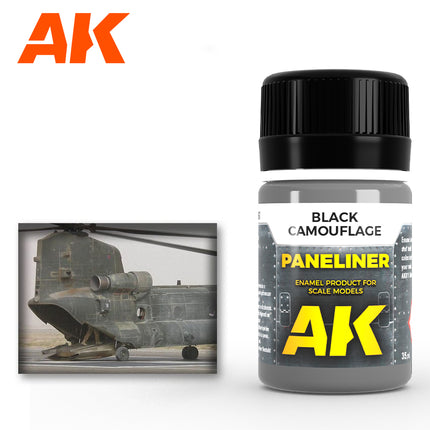 Black Camouflage Paneliner 35ml