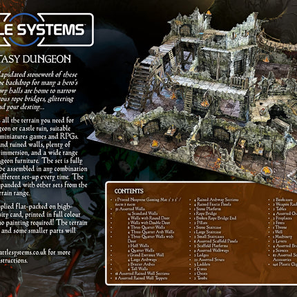 Fantasy Dungeon Terrain KickStarter Edition