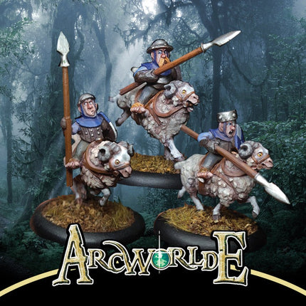 ArcWorlde Halfling Cavalry (3)