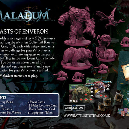 Maladum Beast of Enveron Expansion