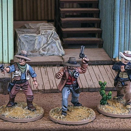 Dead Man's Hand Gunfighters Plastic Boxed Set