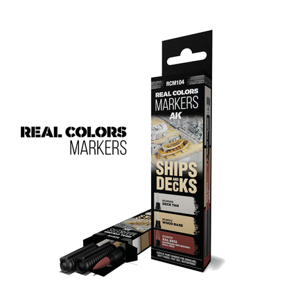 Ships & Decks – Real Color Markers Set