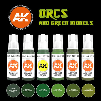 Orcs And Green Creatures Set