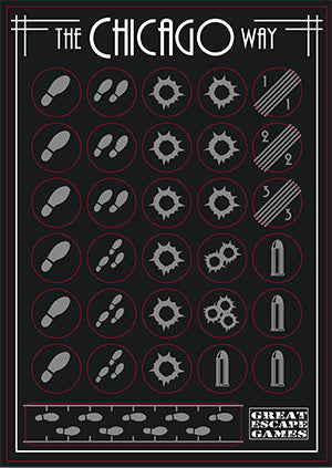 The Chicago Way Rule Book with Card Deck and Game Markers