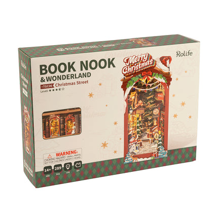 Christmas Street DIY Book Nook