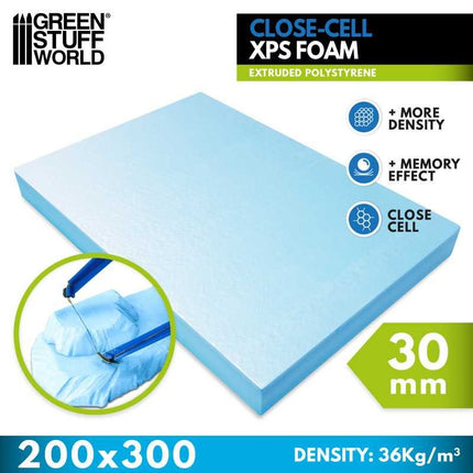 Closed cell XPS foam 30mm