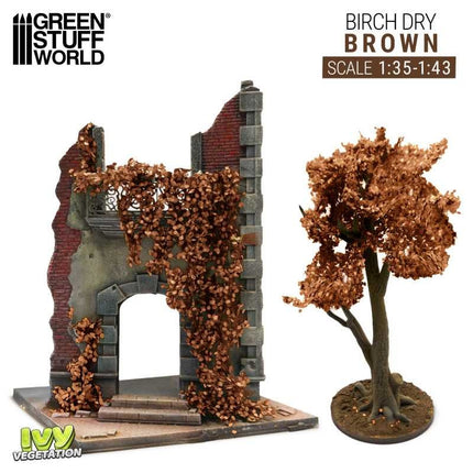 Ivy Foliage Birch Dry Brown 1:35-1:43