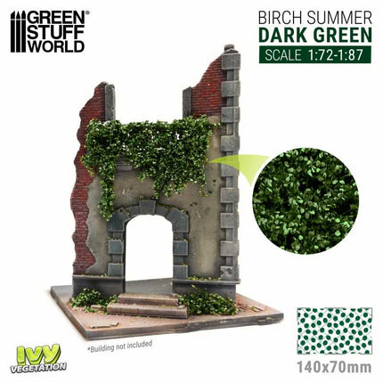 Ivy Foliage Birch Summer Dark Green 1:72-1:87