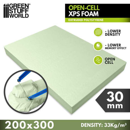 Open cell XPS foam 30mm