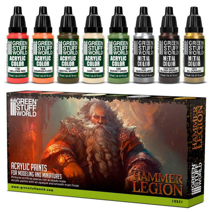 Paint set - Hammer Legion (box of 8)