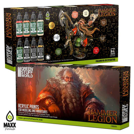 Paint set - Hammer Legion (box of 8)