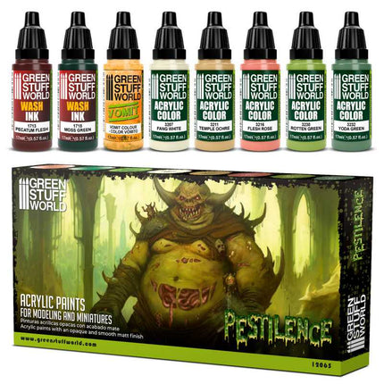 Paint set - Pestilence (box of 8)