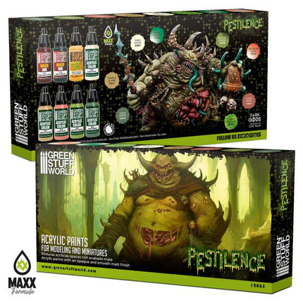 Paint set - Pestilence (box of 8)