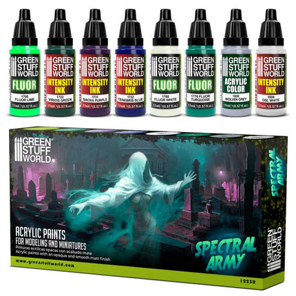 Paint set - Spectral Army (box of 8)