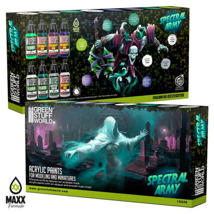 Paint set - Spectral Army (box of 8)