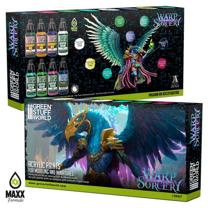 Paint set - Warp Sorcery (box of 8)