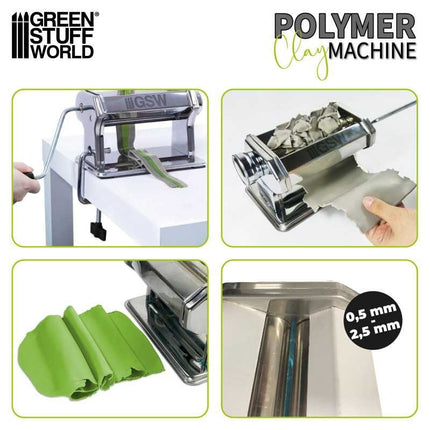 Polymer klei machine