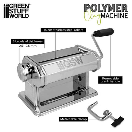 Polymer klei machine