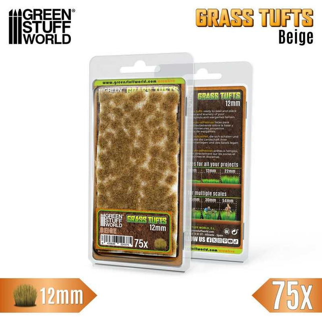 Grass Tufts XXL 12mm Beige