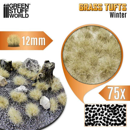 Grass Tufts XXL 12mm Winter