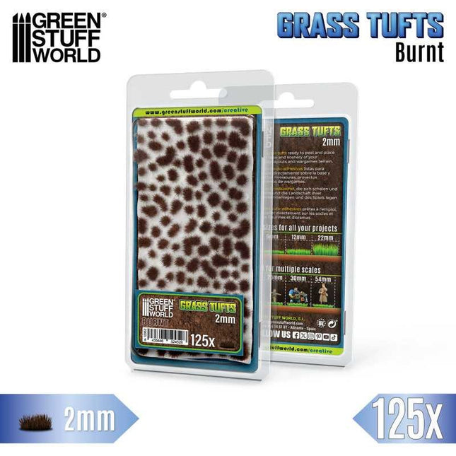 Grass Tufts XXL 2mm Burnt