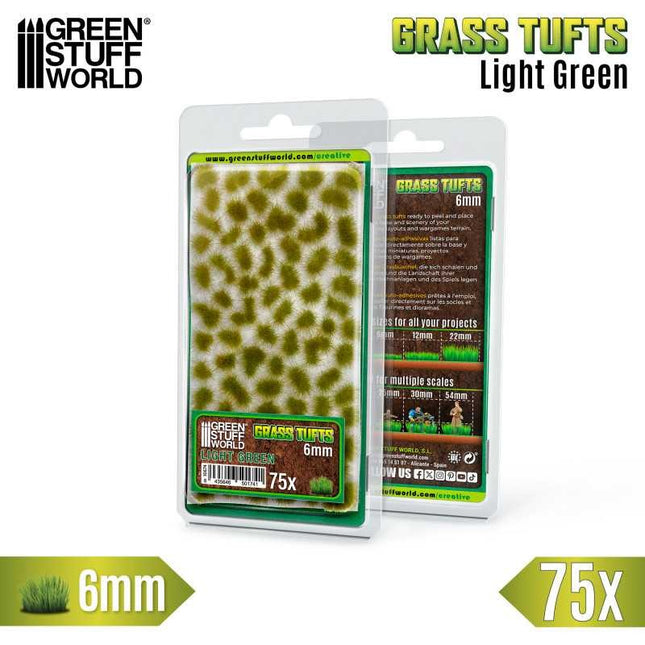 Grass Tufts XXL 6mm Light Green