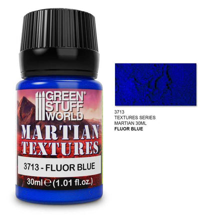 Textured Paint - Martian - Fluor Blue 30ml