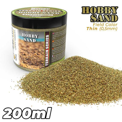 Hobbyzand Fijn Field 0.5mm (200ml)