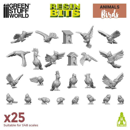 3D print sets Wilds Birds