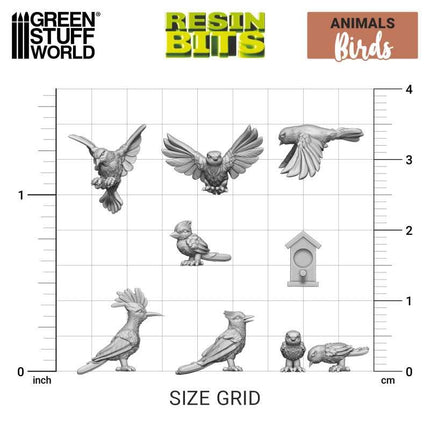 3D print sets Wilds Birds