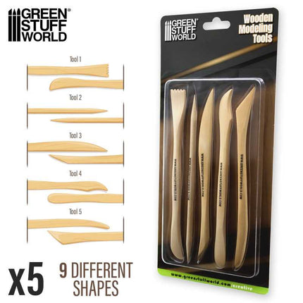 Modelling tools (set van 5)