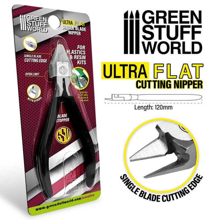 Ultra Flat Cutting Nipper - Extra Platte Knip/snijtang